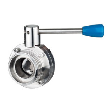 Sanitary Stainless Steel Threaded Butterfly Valves